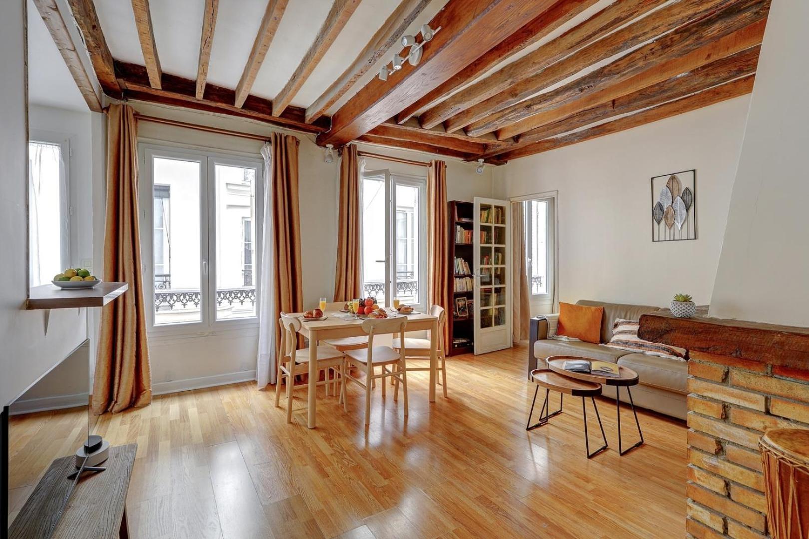 Appartement Bnbnook - Chic 1br - Champ De Mars & Eiffel Tower Parijs